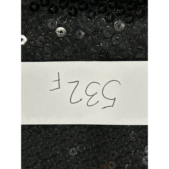 One Love Clothing Sequin Halter Crop Top With Back Zipper Closure Sz Medium - Picture 8 of 8